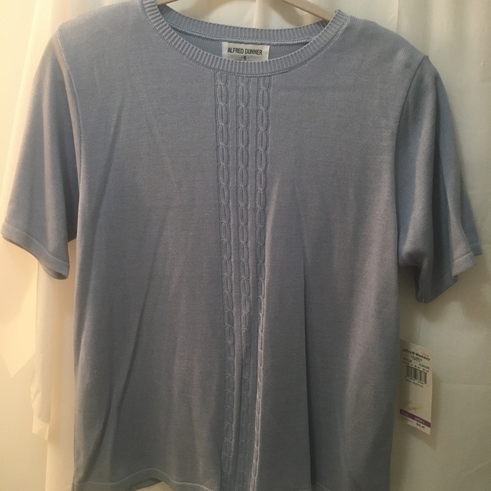 Alfred Dunner Women’s Small Short Sleeve Blouse